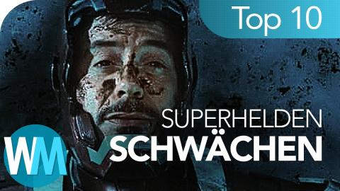 Top 10 Schwächen der Superhelden