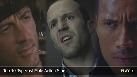 Top 10 Typecast Male Action Stars 