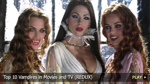 Top 10 Vampires in Movies and TV (REDUX)