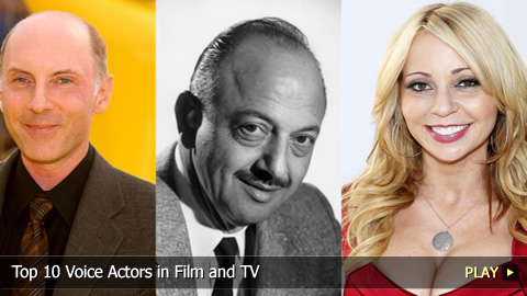 top 10 recognizable voices of actors/actresses
