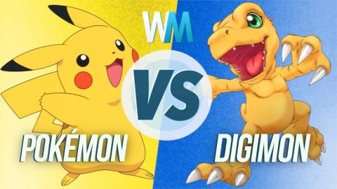 Digimon versus Pokemon