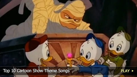 Top ten (non-theme show songs) songs from cartoon shows