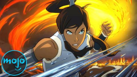 Top 10 The legend of Korra / The last air bender moments
