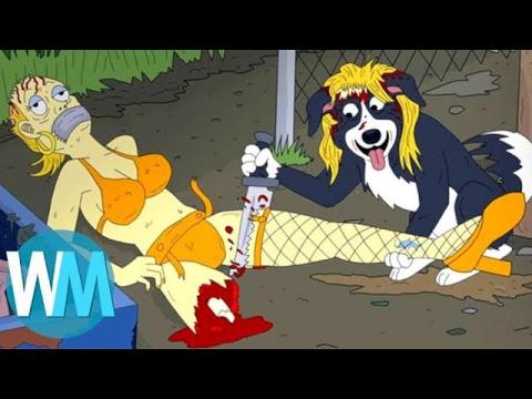 TOP 10 der gewalttätigsten Cartoons!