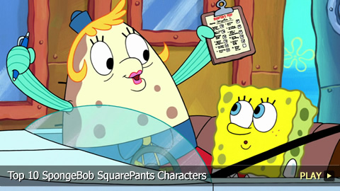 Top Ten Spongebob Squarepants Characters