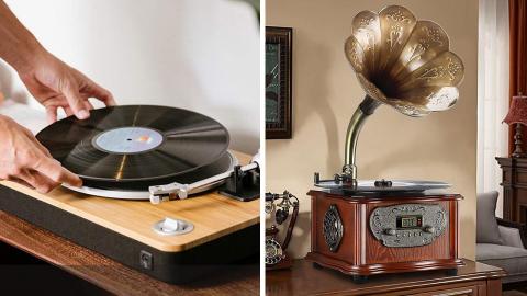 Spruce Up Your Home With These Retro Record Players