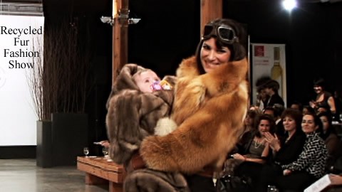 Recycled Fur Fashion Show