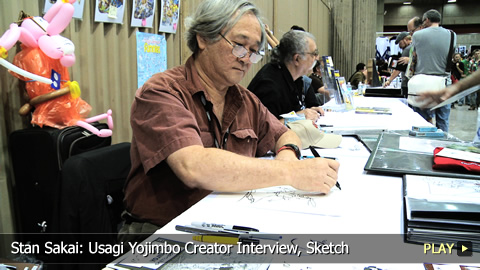 Stan Sakai: Usagi Yojimbo Creator Interview, Sketch