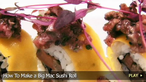 How To Make a Big Mac Sushi Roll