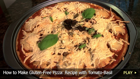How to Make Gluten-Free Pizza: Recipe with Tomato-Basil