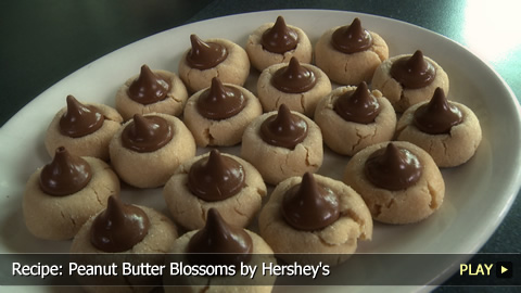 Recipe: Peanut Butter Blossoms by Hershey
