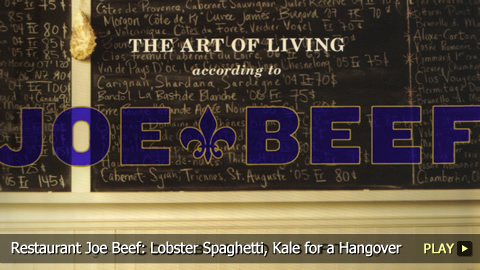 Restaurant Joe Beef: Lobster Spaghetti, Kale for a Hangover