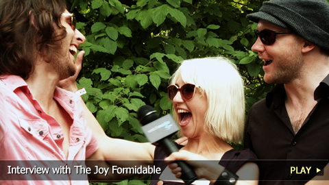 Interview with The Joy Formidable