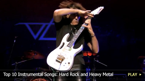 Top ten signature guitars in rock and heavy metal