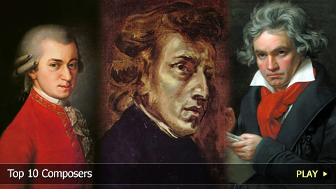 Top 10 Composers
