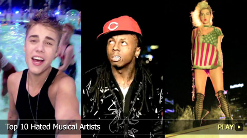 Top 10 Most Hated Musical Artists (part 3)