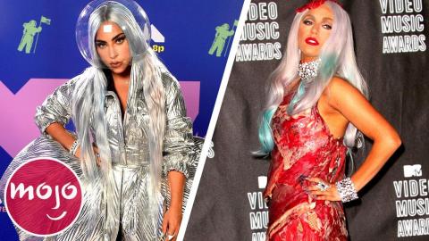 Top 10 Lady Gaga weird costumes