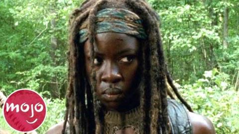 ¡Top 10 MOMENTOS MÁS RUDOS DE MICHONNE Walking Dead!