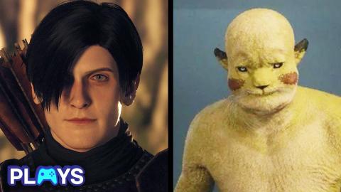 Trivia Game - top ten video games were you create your character