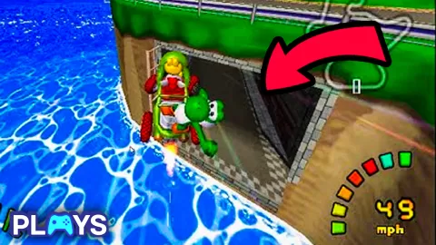 10 Hidden Shortcuts in Mario Kart Tracks