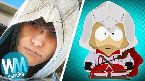¡TOP 10 veces que ASSASSINS CREED apareció en OTROS juegos!