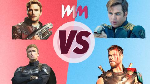 Chris Evans vs. Chris Hemsworth vs. Chris Pine vs. Chris Pratt