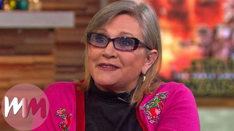 Top 10 Carrie fisher moments film/tv