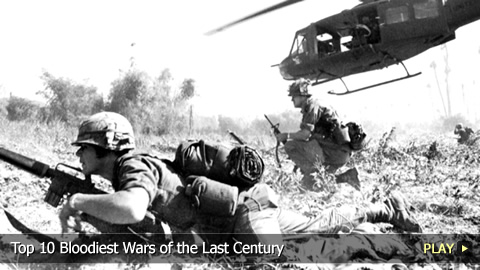 top 10 countries with the bloodiest civil wars