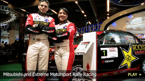 Mitsubishi and Extreme Motorsport Rally Racing