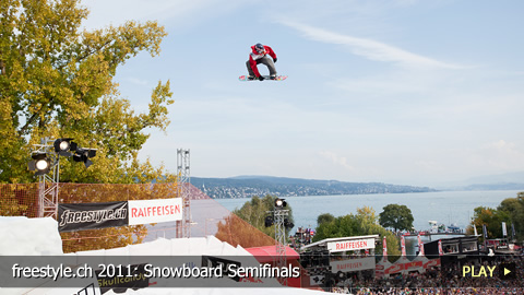 freestyle.ch 2011: Snowboard Semifinals at Europe's Biggest Freestyle Sporting Event
