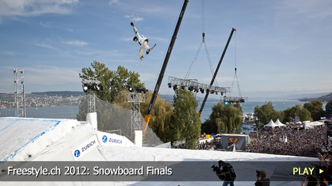 Freestyle.ch 2012: Snowboard Finals at Europe