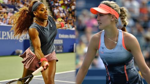 Top 10 females tennis players