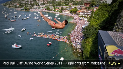 Red Bull Cliff Diving World Series 2011 - Highlights from the Malcesine, Italy Event