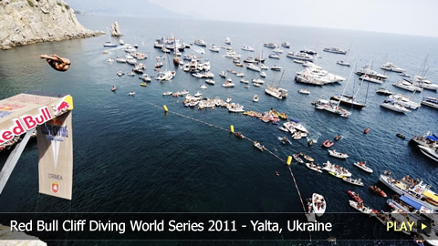 Red Bull Cliff Diving World Series 2011 - The Grand Finale in Yalta, Ukraine