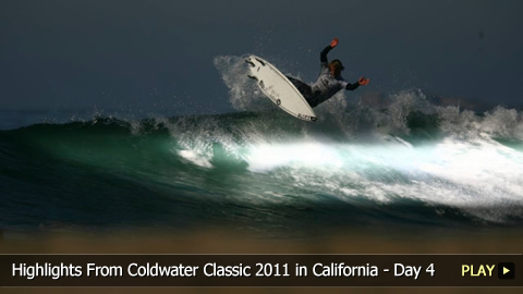 Surfing Highlights From O'Neill Coldwater Classic 2011 in California - Day 4