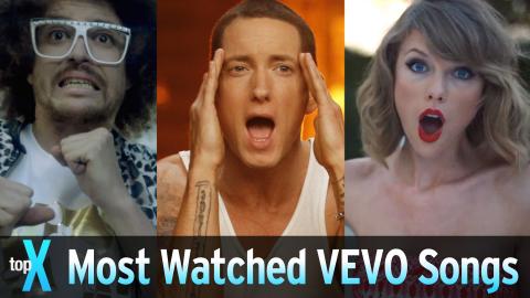 Top 10 Most Watched VEVO Songs - TopX