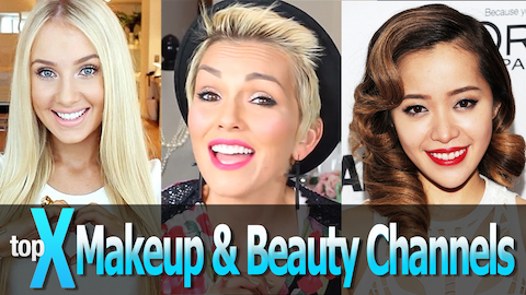 Top 10 YouTube Beauty and Makeup Gurus - TopX Ep.8