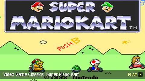 Super Mario Kart (SNES) Playthrough 