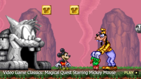 Video Game Classics: Magical Quest Starring Mickey Mouse