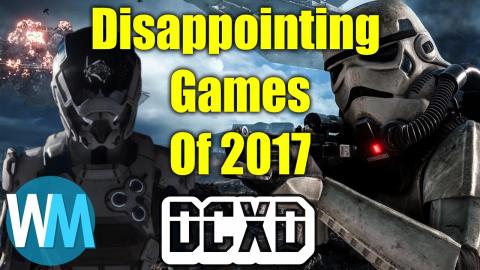 Top Ten Most Disappointing Games of 2017