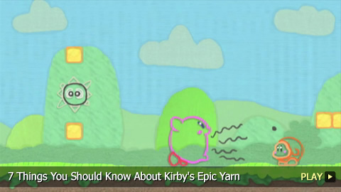 Kirby's Epic Yarn - Co-op Multiplayer 