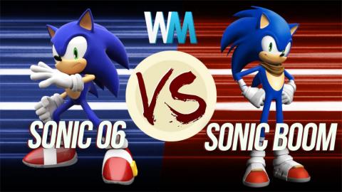 Sonic 06 VS Sonic Boom
