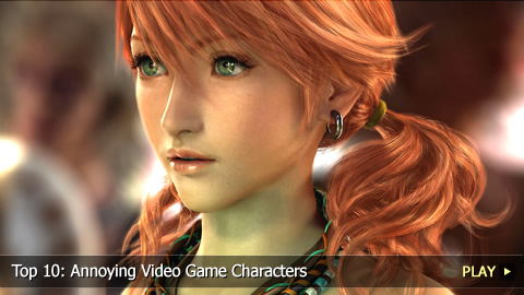 The Top Ten Most Annoying Video Game Characters