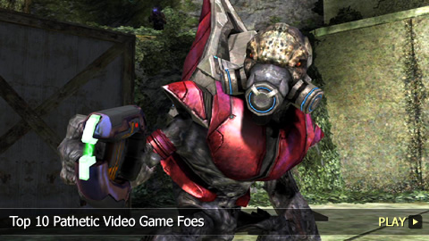 Top 10 Pathetic Video Game Foes