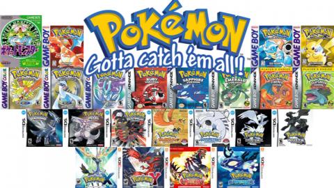 A list of main series Pokémon games.