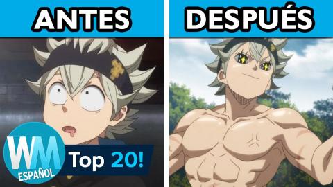 ¡Top 20 Personajes del Anime que se pusieron MUSCULOSOS!