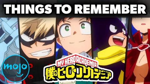 Top 5 Things To Remember Before My Hero Academia Season 5