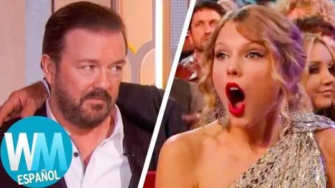 ¡Top 10 Momentos Vergonzosos de CELEBRIDADES de Estados Unidos en ENTREGAS DE PREMIOS!