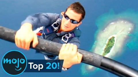 Top 20 Insane Bear Grylls Moments