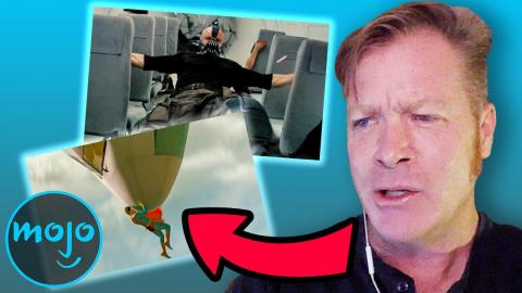 Real Life Fighter Pilot Reacts to Superhero Flight Scenes!